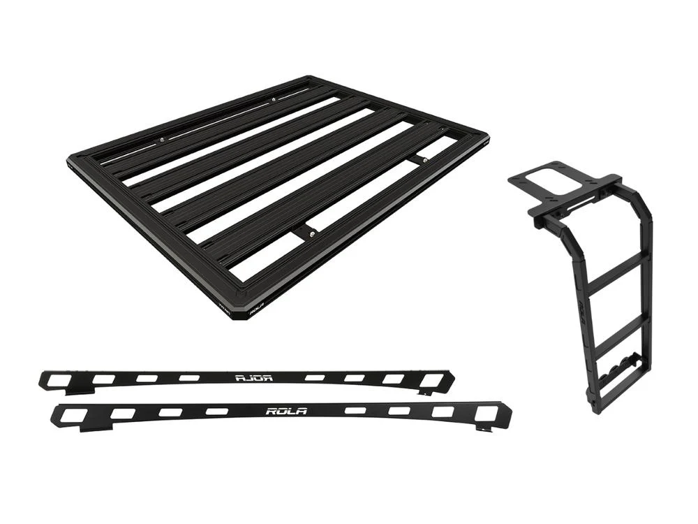 Ridge Mount Bundle & Side Ladder to suit Jeep Wrangler JL (12/2018 on)