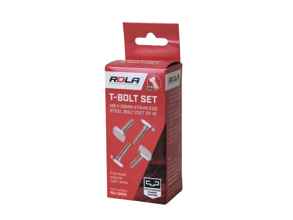 T-Bolts (M6 Stainless Steel) - 4 pack - Image 4